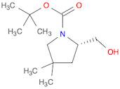 1-Pyrrolidinecarboxylic acid, 2-(hydroxyMethyl)-4,4-diMethyl-, 1,1-diMethylethyl ester, (2S)-