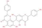 5,5',7,7'-Tetrahydroxy-2,2'-bis(4-hydroxyphenyl)-4H,4'H-[6,8'-bichromene]-4,4'-dione