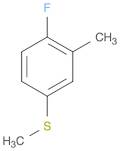 Benzene, 1-fluoro-2-methyl-4-(methylthio)- (9CI)