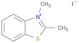 Benzothiazolium, 2,3-dimethyl-, iodide