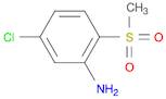 5-chloro-2-(methylsulfonyl)aniline