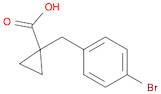 1-[(4-BROMOPHENYL)METHYL]-CYCLOPROPANECARBOXYLIC ACID