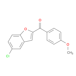 (5-Chlorobenzofuran-2-yl)(4-methoxyphenyl)methanone