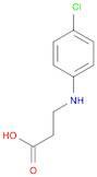 3-[(4-chlorophenyl)amino]propanoic acid