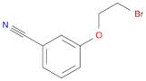 3-(2-bromoethoxy)benzonitrile