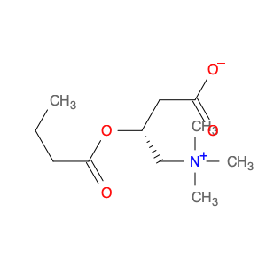 3-butanoyloxy-4-trimethylammonio-butanoate