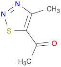 Ethanone, 1-(4-methyl-1,2,3-thiadiazol-5-yl)- (9CI)