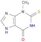 2-Mercapto-3-methyl-3H-purin-6(9H)-one