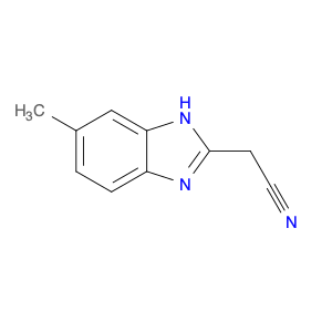 1H-Benzimidazole-2-acetonitrile,5-methyl-(9CI)