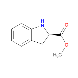 1H-Indole-2-carboxylicacid,2,3-dihydro-,methylester,(2R)-(9CI)