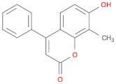 7-HYDROXY-8-METHYL-4-PHENYL-2H-CHROMEN-2-ONE