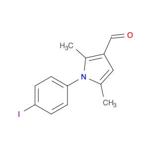 1-(4-IODO-PHENYL)-2,5-DIMETHYL-1H-PYRROLE-3-CARBALDEHYDE