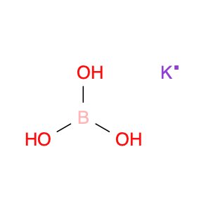 orthoboric acid, potassium salt