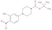 4-(3-Methyl-4-nitro-phenyl)-piperazine-1-carboxylic acid tert-butyl ester