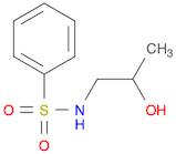 N-(2-Hydroxypropyl)benzenesulphonamide