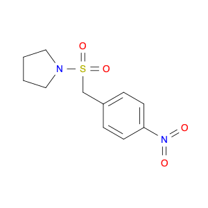 1-[[(4-Nitrophenyl)methyl]sulfonyl]-pyrrolidine