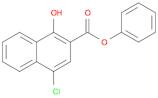 Phenyl 4-chloro-1-hydroxy-2-naphthoate