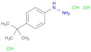 Hydrazine, [4-(1,1-dimethylethyl)phenyl]-, hydrochloride