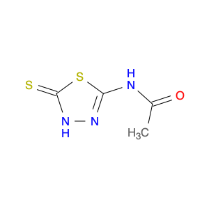 2-Acetylamino-5-mercapto-1,3,4-thiadiazole