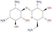 (1'R,3'S,3S,5R,6R)-5-AMINO-2-AMINOMETHYL-6-(4,6-DIAMINO-2,3-DIHYDROXY-CYCLOHEXYLOXY)-TETRAHYDRO-PY…