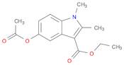 Ethyl 5-acetyloxy-1,2-dimethylindole-3-carboxylate