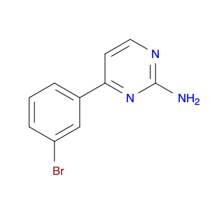 2-AMINO-4-(3-BROMOPHENYL)PYRIMIDINE