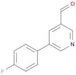 5-(4-FLUOROPHENYL)-PYRIDINE-3-CARBOXALDEHYDE