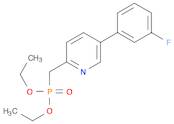 Phosphonic acid, [[5-(3-fluorophenyl)-2-pyridinyl]Methyl]-, diethyl ester