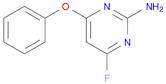 2-Amino-4-fluoro-6-phenoxypyrimidine