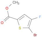 2-Thiophenecarboxylic acid, 5-bromo-4-fluoro-, methyl ester