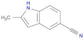 1H-Indole-5-carbonitrile,2-methyl-