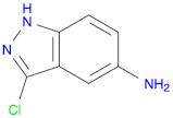 3-CHLORO-1H-INDAZOL-5-AMINE