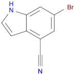 6-BROMO-4-CYANOINDOLE