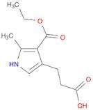 4-(2-CARBOXY-ETHYL)-2-METHYL-1H-PYRROLE-3-CARBOXYLIC ACID ETHYL ESTER