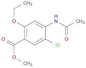 4-ACETAMINO-5-CHLORO-2-ETHOXY METHYL BENZOATE