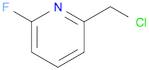 2-CHLOROMETHYL-6-FLUOROPYRIDINE