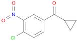 4-CHLORO-3-NITROPHENYL CYCLOPROPYL KETONE