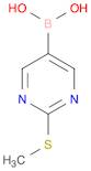 2-(METHYLTHIO)PYRIMIDINE-5-BORONIC ACID