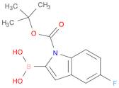 1-Boc-5-fluoroindole-2-boronic acid