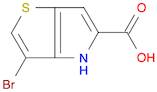 3-BROMO-4(H)-THIENO[3,2-B]PYRROLE-5-CARBOXYLICACID