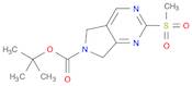 tert-butyl 2-(methylsulfonyl)-5H-pyrrolo[3,4-d]pyrimidine-6(7H)-carboxylate