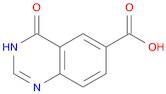 6-Quinazolinecarboxylic acid, 3,4-dihydro-4-oxo-