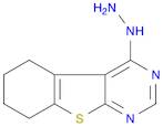 4-HYDRAZINO-5,6,7,8-TETRAHYDRO[1]BENZOTHIENO[2,3-D]PYRIMIDINE