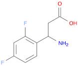 3-AMINO-3-(2,4-DIFLUORO-PHENYL)-PROPIONIC ACID