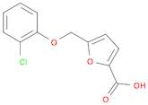 5-[(2-Chlorophenoxy)methyl]-2-furoic Acid