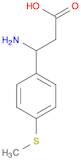 3-AMINO-3-(4-METHYLSULFANYL-PHENYL)-PROPIONIC ACID