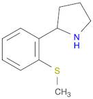 2-[2-(METHYLSULFANYL)PHENYL]PYRROLIDINE