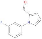 1-(3-FLUOROPHENYL)-1H-PYRROLE-2-CARBALDEHYDE