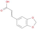 (2E)-3-(1,3-Benzodioxol-5-yl)-2-propenoic acid