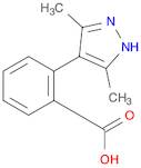 2-(3,5-Dimethyl-1H-pyrazol-4-yl)benzoic acid